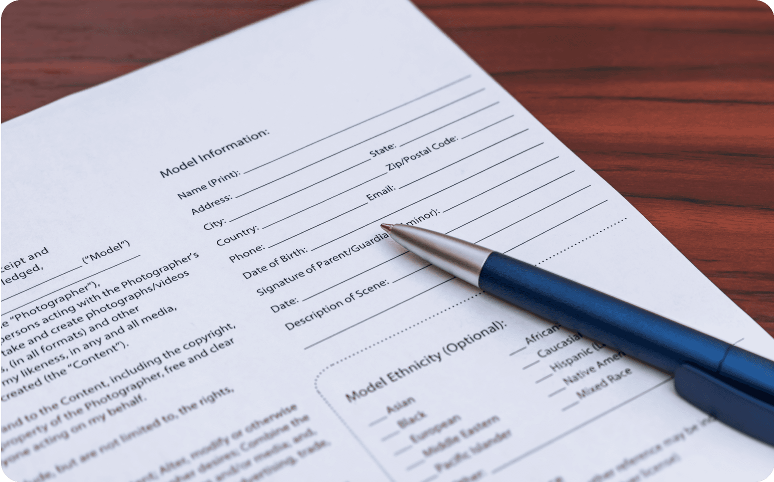 Application for Leave